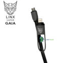 LINX Gaia 2in1 Lightning USB Charging Cable Ends