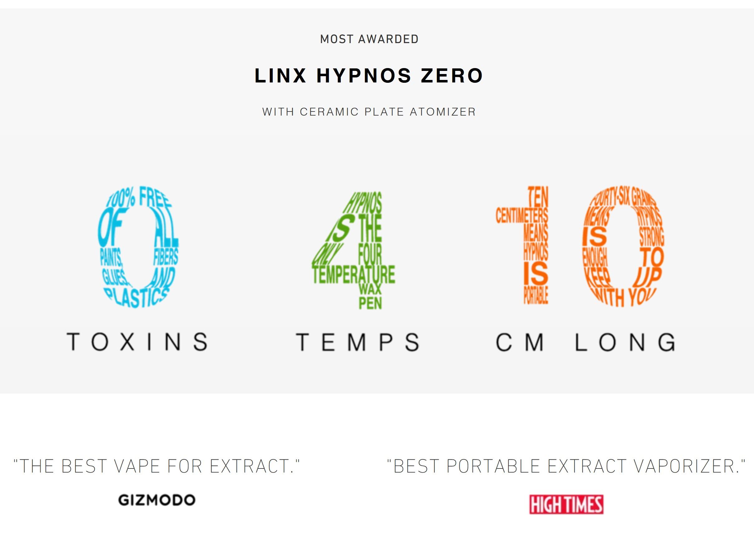 Linx Hypnos Zero High Times Winner