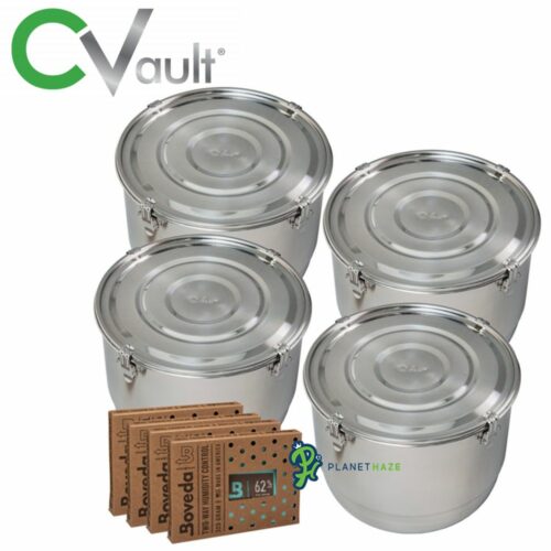 Freshstor CVault Storage Container 21 Liter - 4pack